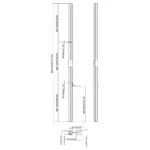 Vision VFM-POST signage display mount