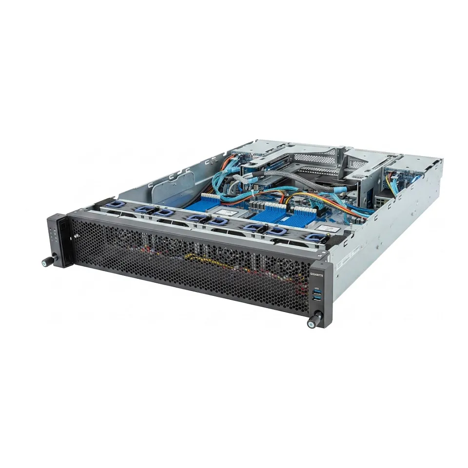 Server Gigabyte E283-Z91-AAV1 (rev. 3.x) Edge Server 2U Dual Sockel SP5 6NE283Z91DR000ADV1 Server Gigabyte E283-Z91-AAV1 (rev. 3.x) Edge Server 2U Dual Sockel SP5 6NE283Z91DR000ADV1