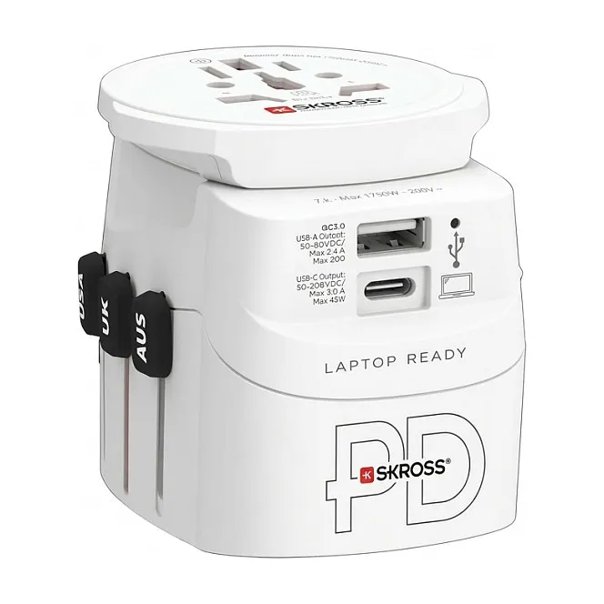 Skross 1.302474 power plug adapter Adapteris Skross 1.302474 power plug