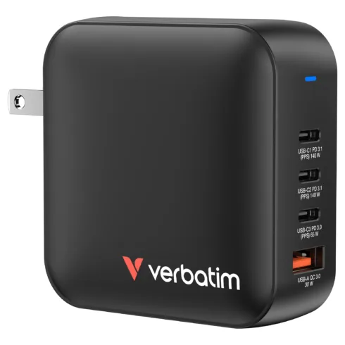 Verbatim Mini GaN Charger 165W