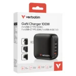 Įkroviklis Verbatim Mini GaN Charger 100W (32231), vaizdas 8