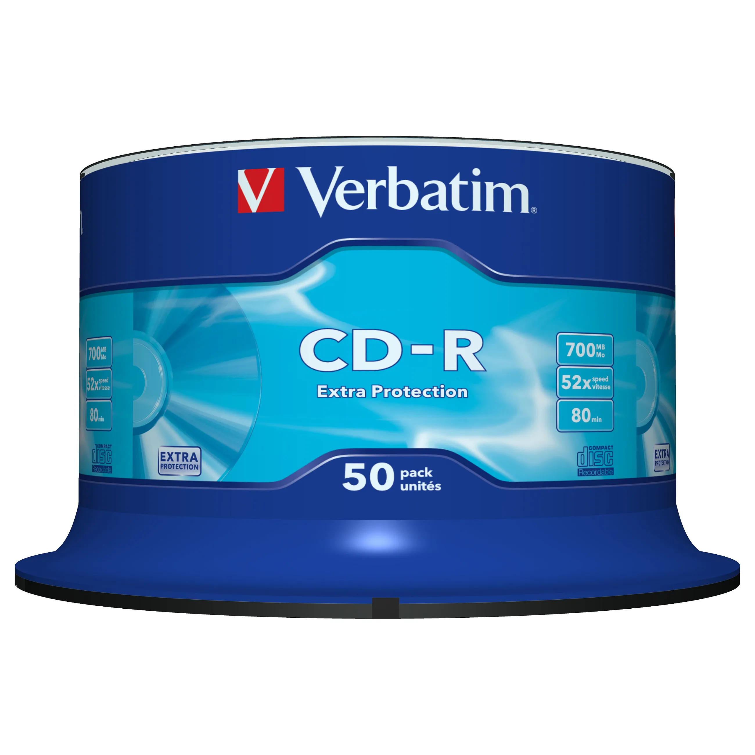 Verbatim CD-R Extra Protection Garso įrangos priedas Verbatim CD-R Extra Protection (43351)