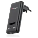 Įkroviklis Verbatim Fold ´n´ Go GaN Charger 65W EU plug (32354), juodos spalvos, vaizdas 4