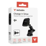 Įkroviklis Verbatim Charge 'n' Drive Qi2 RGB (31860), vaizdas 2