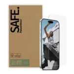 PanzerGlass SAFE. by ® Screen Protector iPhone 17 | iPhone 17 Pro | iPhone 16 Pro | Ultra-Wide Fit | Bulk