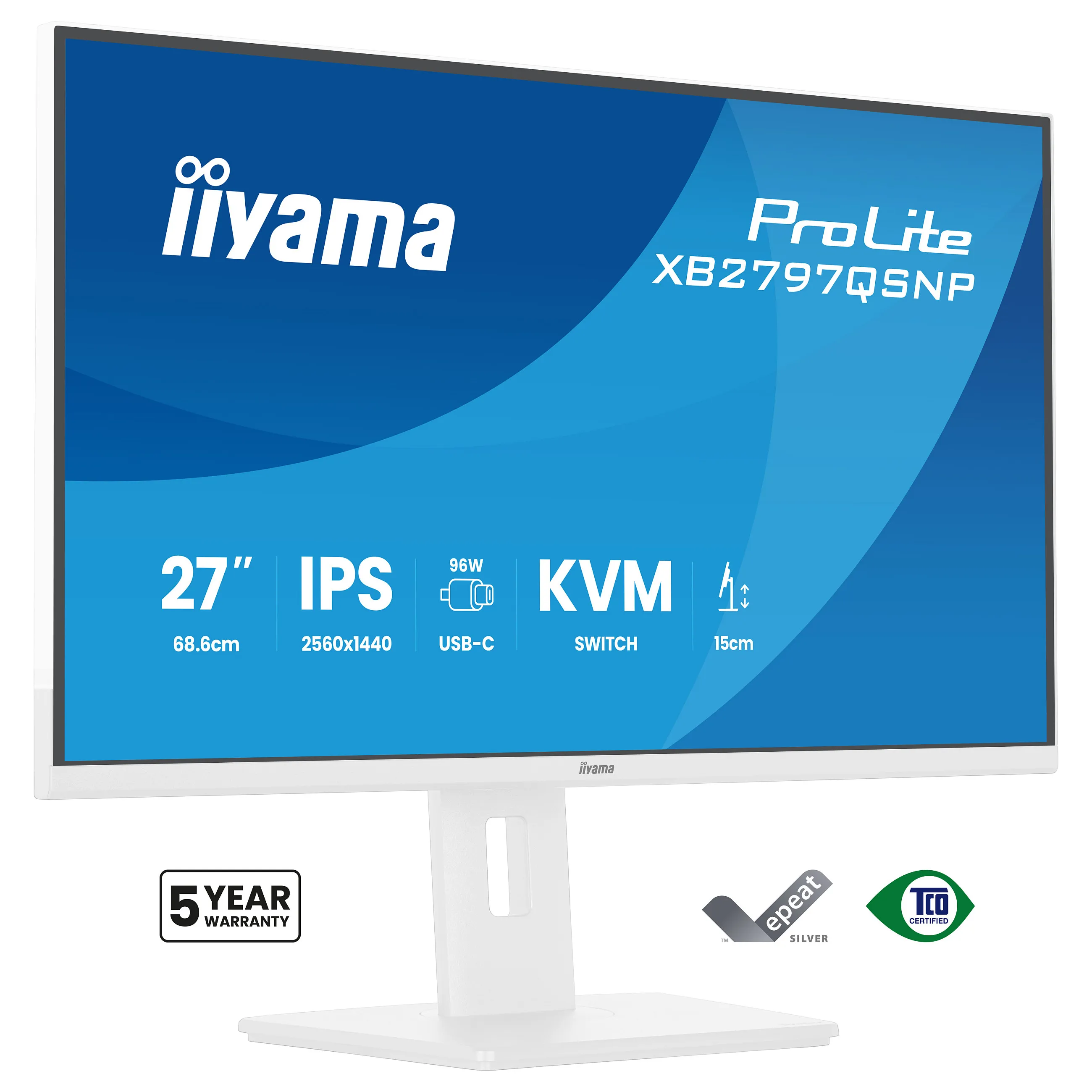 iiyama ProLite XB2797QSNP-W1 computer monitor Monitorius iiyama ProLite XB2797QSNP-W1