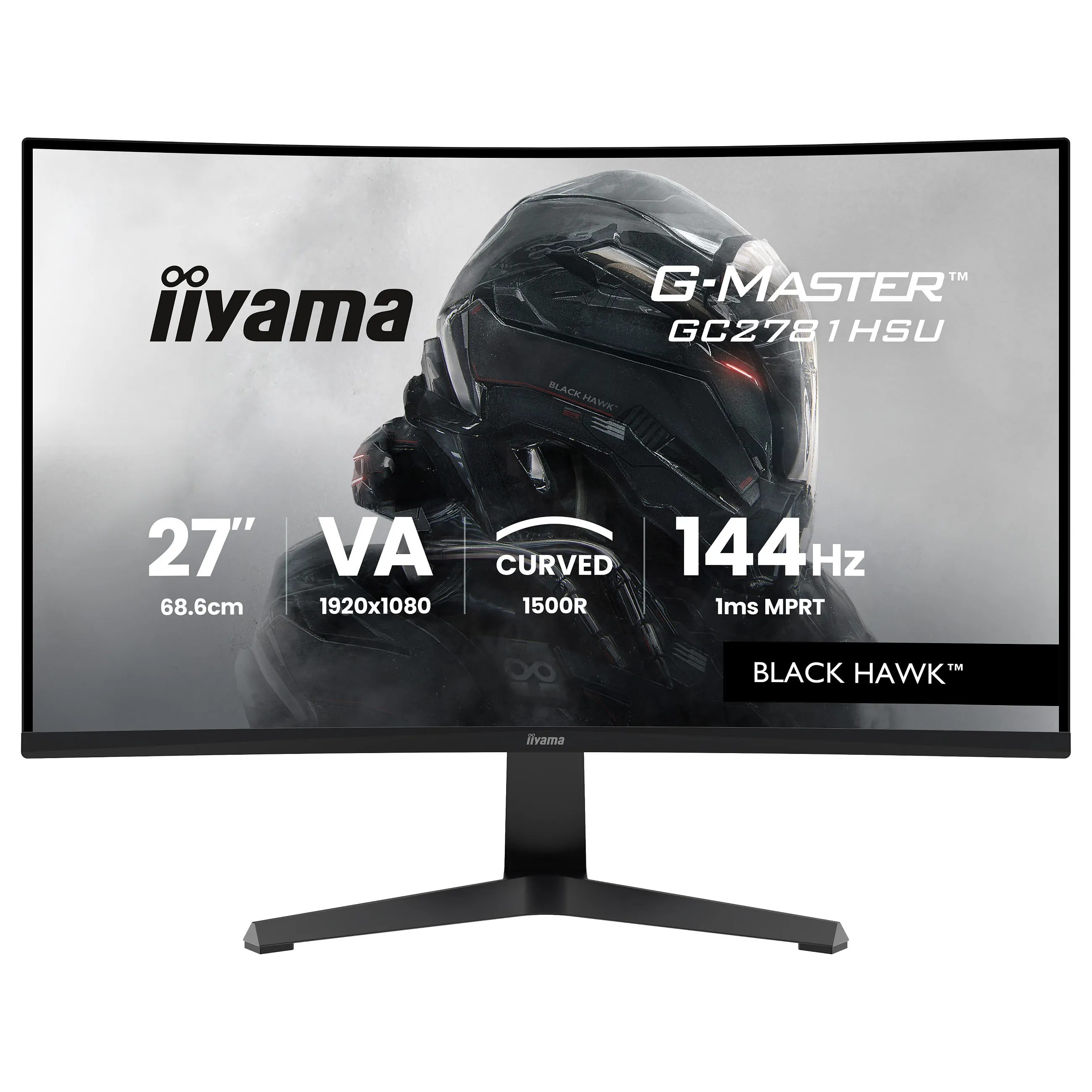 iiyama G-MASTER GC2781HSU-B1 computer monitor Monitorius iiyama G-MASTER GC2781HSU-B1