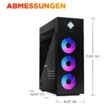 Stacionarus kompiuteris HP OMEN GT22-3795ng CU9 285K/64GB/2TBSSD/RTX5080/W11 Home (BA5G6EA#ABD), vaizdas 5