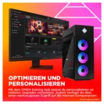 Stacionarus kompiuteris HP OMEN GT22-3795ng CU9 285K/64GB/2TBSSD/RTX5080/W11 Home (BA5G6EA#ABD), vaizdas 8
