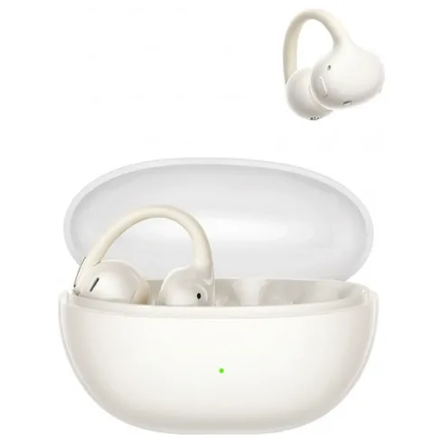 Telefono priedas Baseus Bass BC1 Open-Ear TWS Clip-on Type Stellar (A0102401), baltos spalvos