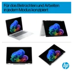 Nešiojamas kompiuteris HP OmniBook X Flip 16-as0170ng CU7 256V/16GB/512SSD/W11 Home Touch (D91E2EA#ABD), vaizdas 6