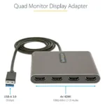 USB vaizdo adapteris StarTech.com USB32HD4, vaizdas 4