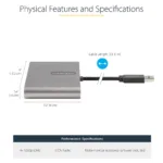 USB vaizdo adapteris StarTech.com USB32HD4, vaizdas 5