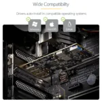 StarTech.com PS4C3IA3-USB-C-CARD interface cards/adapter