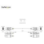 DisplayPort kabelis StarTech.com DP14VMM3M, vaizdas 10