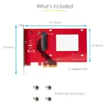 Sąsajos plokštė StarTech.com PEX4SFF8639U3, vaizdas 12
