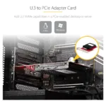 Sąsajos plokštė StarTech.com PEX4SFF8639U3, vaizdas 9