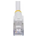 Tinklo kabelis STARTECH.COM 1m Weisses CAT8 Netzwerkkabel Snagless RJ45 Patchkabel 25G/40G (NLWH-1M-CAT8-PATCH), vaizdas 4