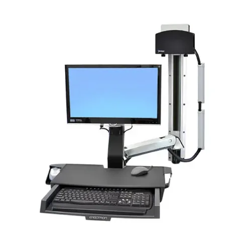 Monitoriaus laikiklis Ergotron StyleView Sit-Stand Combo System with Worksurface (45-272-026)