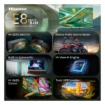 Televizorius Hisense 85E8S, vaizdas 3