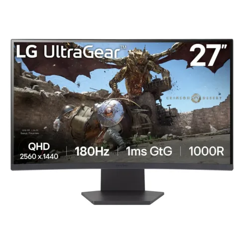 LG 27GS60QC-B computer monitor