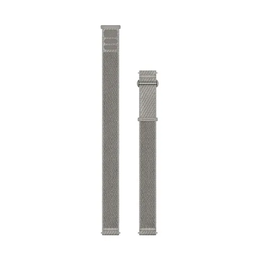 Garmin Schnellwechsel-Armband 18mm Nylon Gray/Heller Sand Išmanusis laikrodis Garmin Schnellwechsel-Armband 18mm Nylon Gray/Heller Sand (010-14400-00)