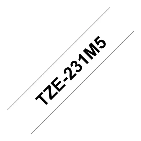 Brother TZE-231M5 label-making tape