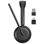 Ausinės EPOS IMPACT 1000 MS UC ANC WL USB-C+A (1001548), vaizdas 8