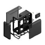 Kompiuterio korpusas HYTE X50 Air (CS-HYTE-X50A-BB), vaizdas 7