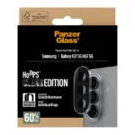 Apsauginis stiklas PanzerGlass Hoops Camera Lens Protector Transparent Samsung Galaxy A37 5G, A57 5G (PG16928), vaizdas 3