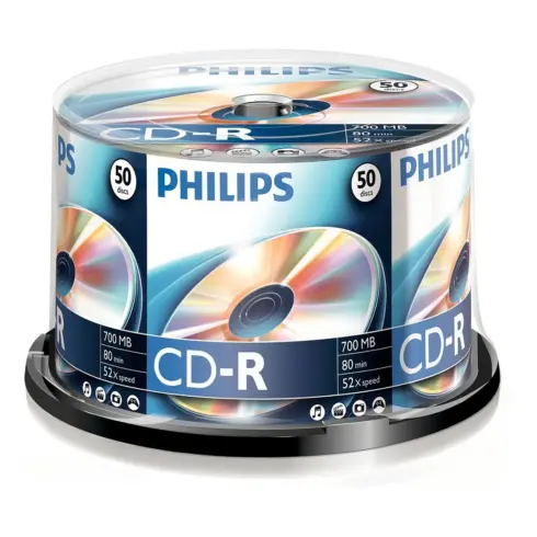 Optinis įrenginys Philips CR7D5NB50/00 blank CD