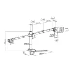 Equip 650125 monitor mount / stand