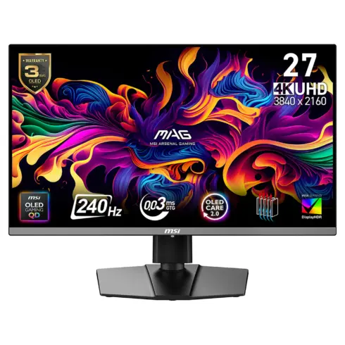 Monitorius MSI MAG 272UP QD-OLED X24 (9S6-3CD79A-024)