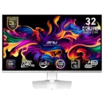 Monitorius MSI MPG 321URXW QD-OLED (9S6-3DD29A-022), vaizdas 2