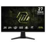 Monitorius 68,6 cm (27") 2560 x 1440 Pixel MSI 9S6-3CAA1M-003 16:9 Wide Quad HD Rapid IPS 0,5 ms 200 Hz HDR, vaizdas 2