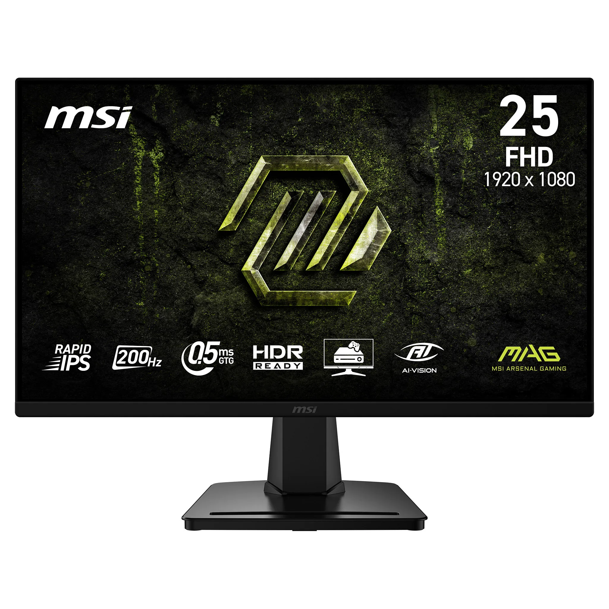 MSI MAG 256F E20 computer monitor Monitorius MSI MAG 256F E20 (9S6-3BC2CM-077)
