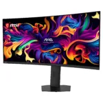 Monitorius 86,4 cm (34") 3440 x 1440 Pixel MSI 9S6-3DE39T-003 21:9 UltraWide Quad HD OLED 0,03 ms 280 Hz HDR, vaizdas 2