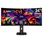 Monitorius 86,4 cm (34") 3440 x 1440 Pixel MSI 9S6-3DE39T-003 21:9 UltraWide Quad HD OLED 0,03 ms 280 Hz HDR DisplayPort HDMI