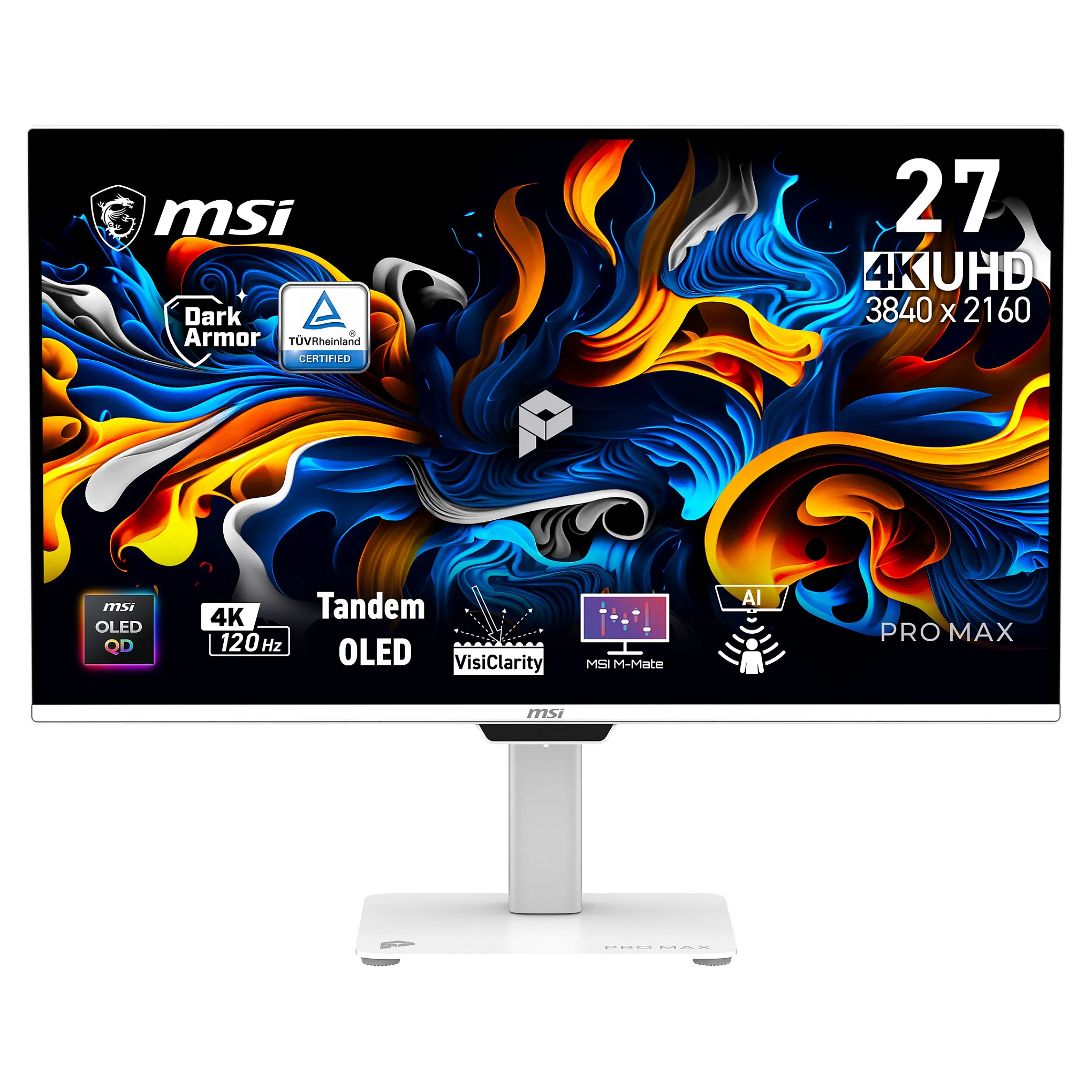 MSI Pro MAX 271UPXW12G computer monitor MSI Pro MAX 271UPXW12G computer monitor