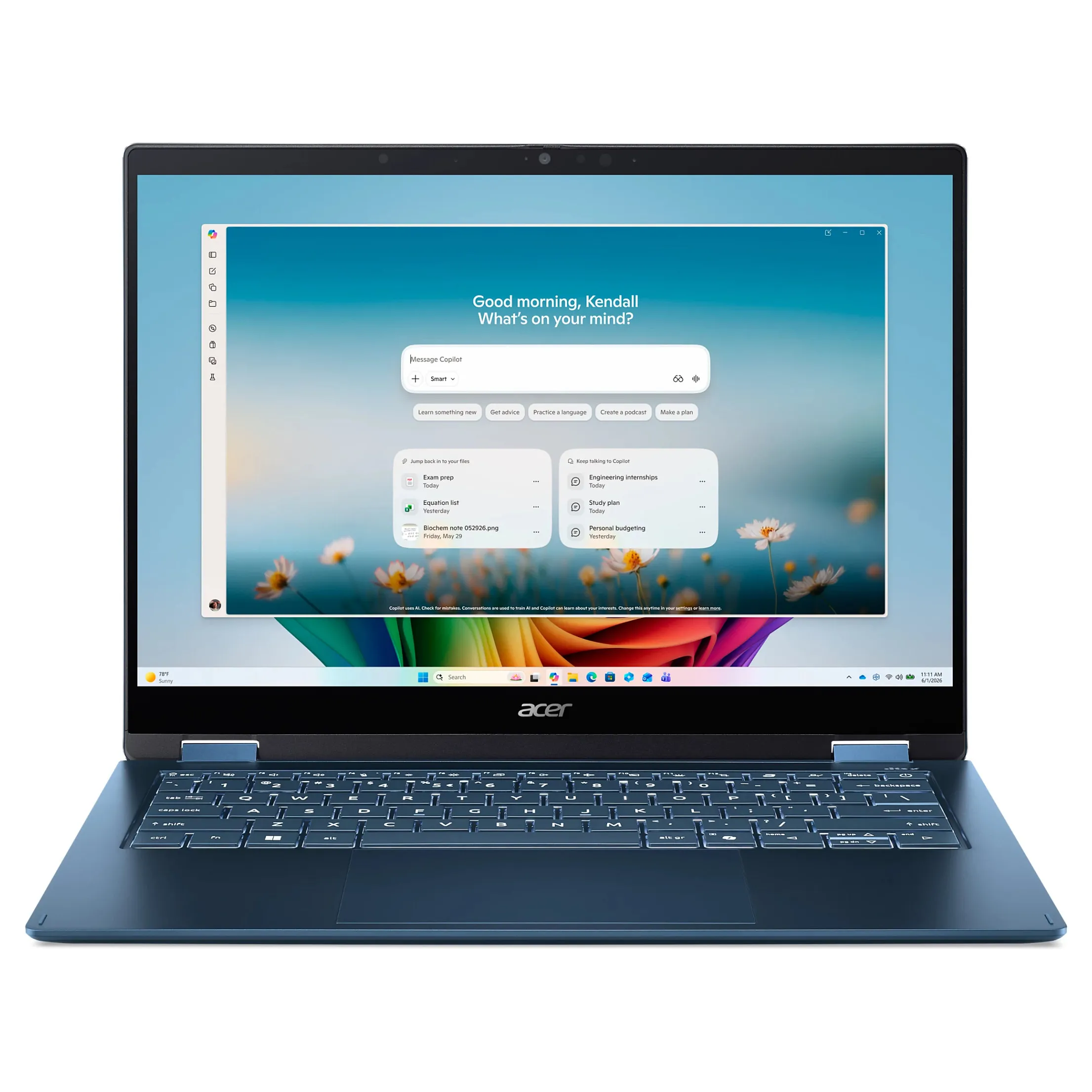 Acer Swift 14 AI SFSP14-Q51T-X4K2 Acer Swift 14 AI SFSP14-Q51T-X4K2