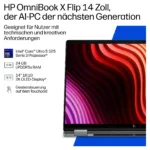 HP OmniBook X Flip 14-kb0181ng CU7 355/24GB/1TBSSD/W11 Home Touch