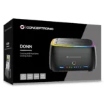 Diskų dokavimo stotelė Conceptronic DONN36B, vaizdas 4