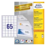 Lipnios etiketės Avery 3666