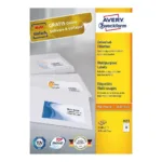 Spausdintuvo priedas AVERY Zweckform Etiketten 3653 weiß 105,0 x 42,3 mm