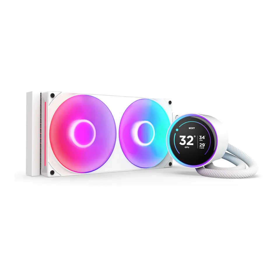 NZXT Kraken Elite 280 RGB Procesoriaus aušintuvas NZXT Kraken Elite 280 RGB (RL-KR28E-W2)