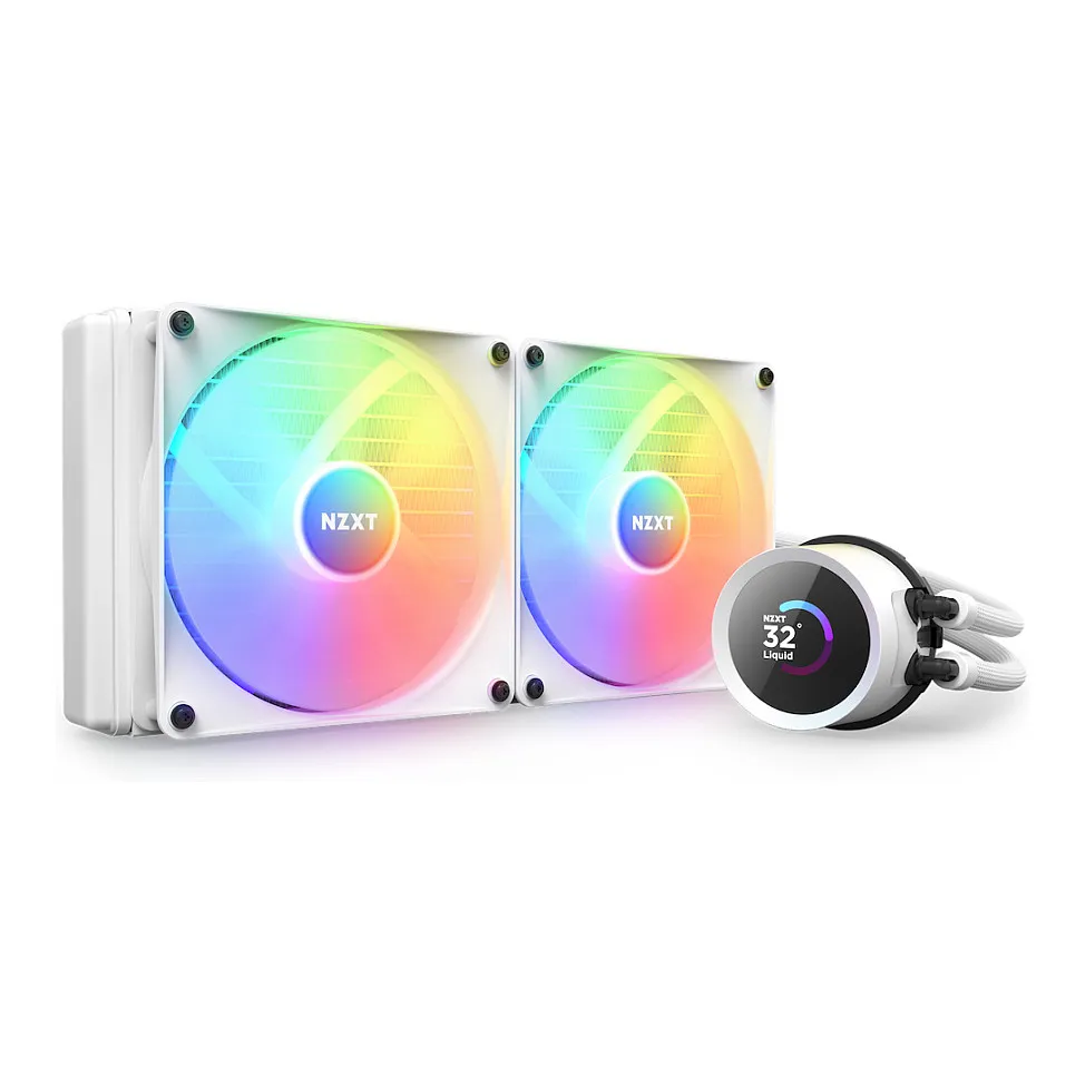 NZXT Kraken 280 RGB Procesoriaus aušintuvas NZXT Kraken 280 RGB (RL-KR280-W1)
