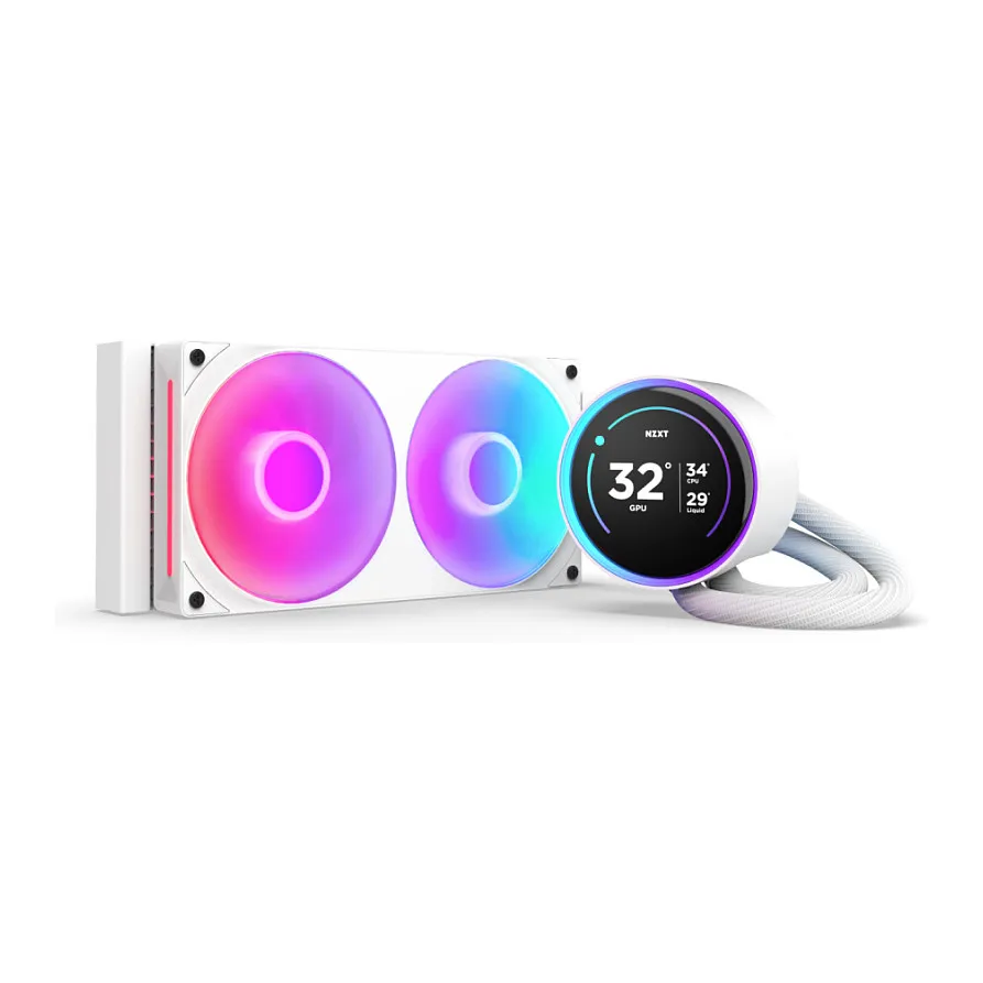 NZXT Kraken Elite 240 RGB Procesoriaus aušintuvas NZXT Kraken Elite 240 RGB (RL-KR24E-W2)