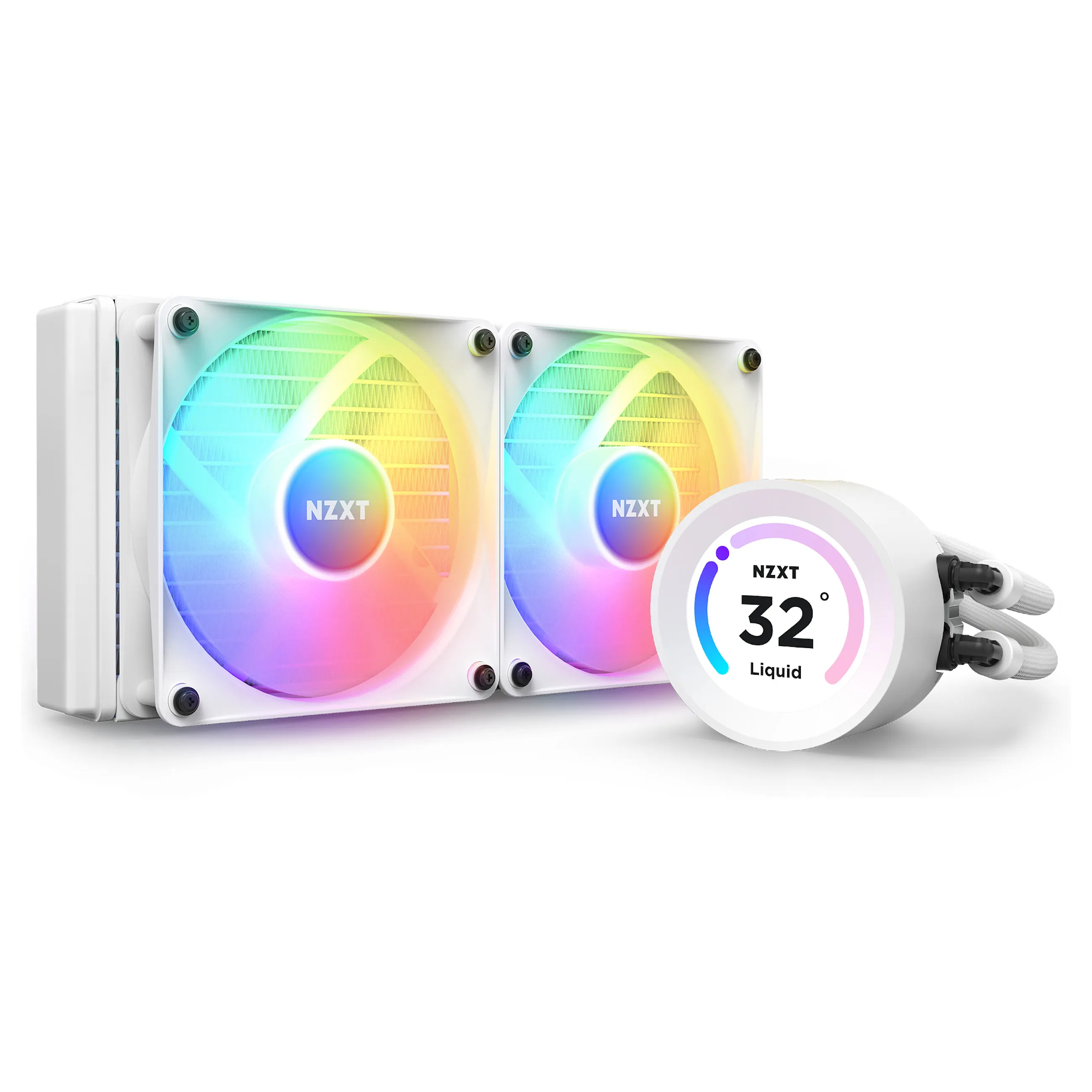 NZXT Kraken Elite 240 RGB Procesoriaus aušintuvas NZXT Kraken Elite 240 RGB (RL-KR24E-W1)