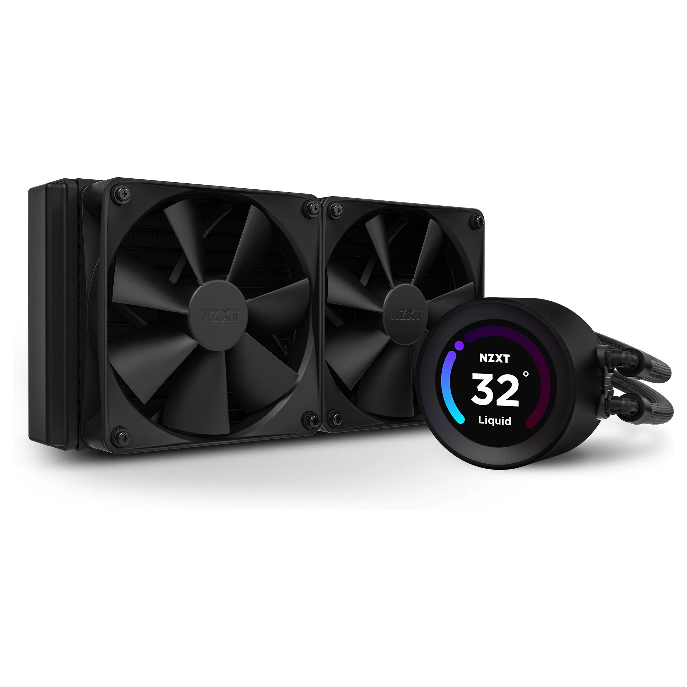 NZXT Kraken Elite 240 Procesoriaus aušintuvas NZXT Kraken Elite 240 (RL-KN24E-B1)