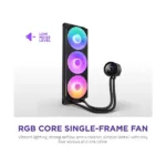 Procesoriaus aušintuvas NZXT Kraken Plus 360 RGB (RL-KR360-B2), vaizdas 6